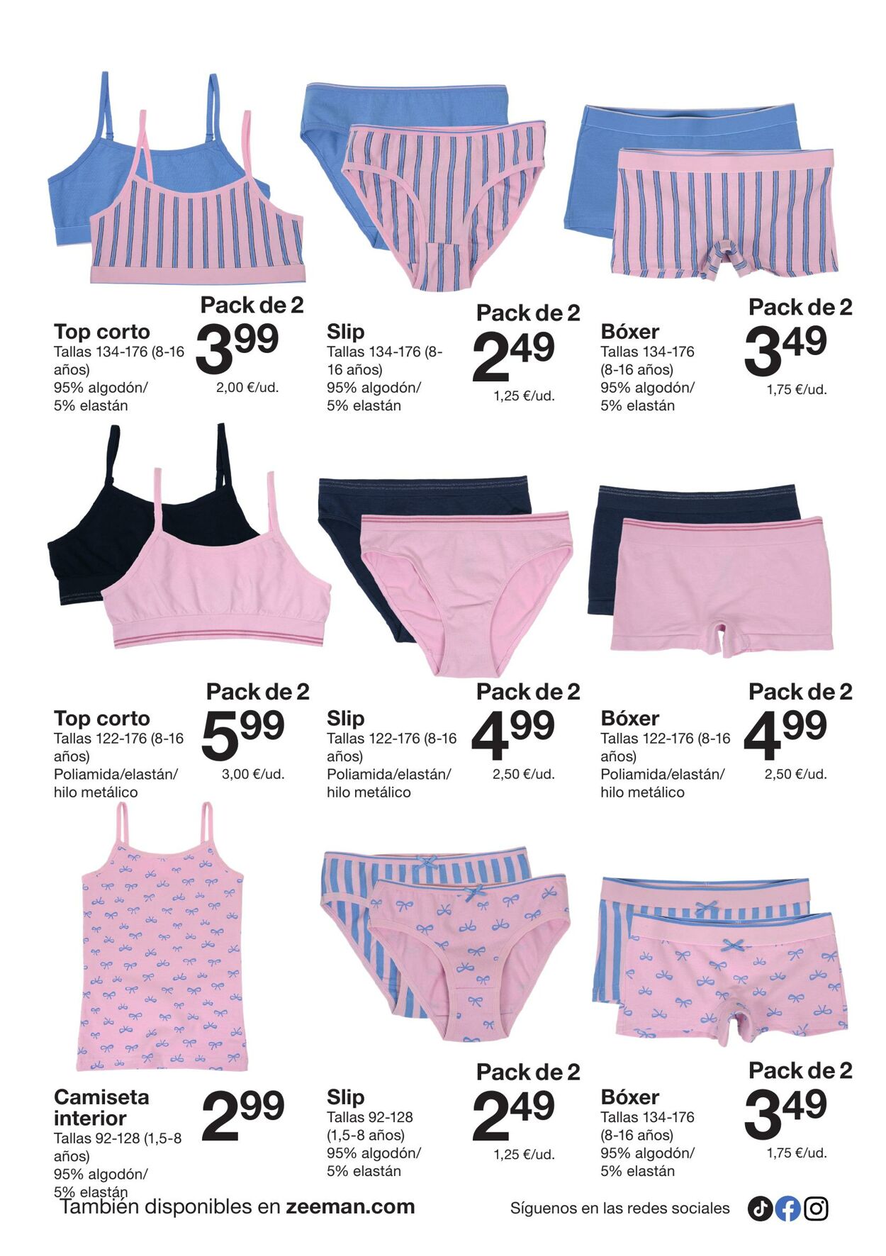 Folleto Zeeman 09.08.2025 - 22.08.2025