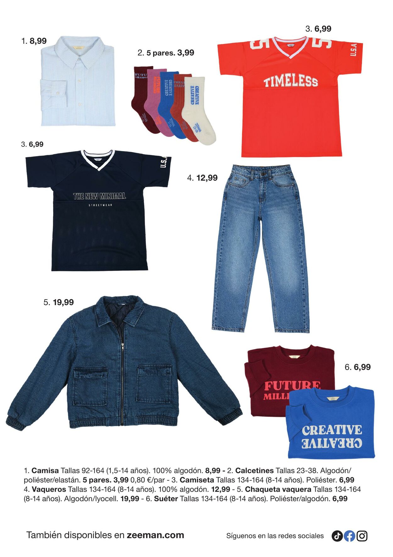 Folleto Zeeman 09.08.2025 - 22.08.2025