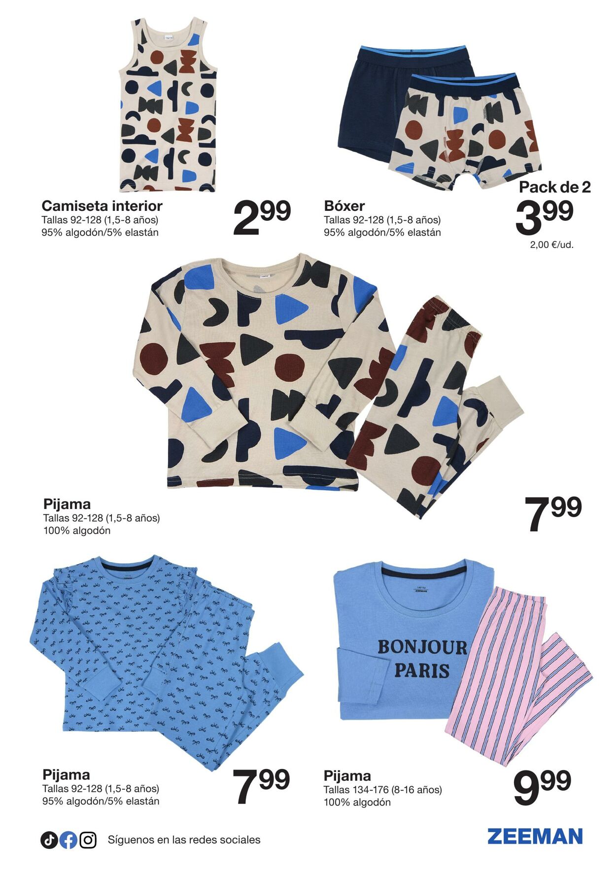 Folleto Zeeman 09.08.2025 - 22.08.2025