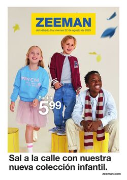 Folleto Zeeman 09.08.2025 - 22.08.2025