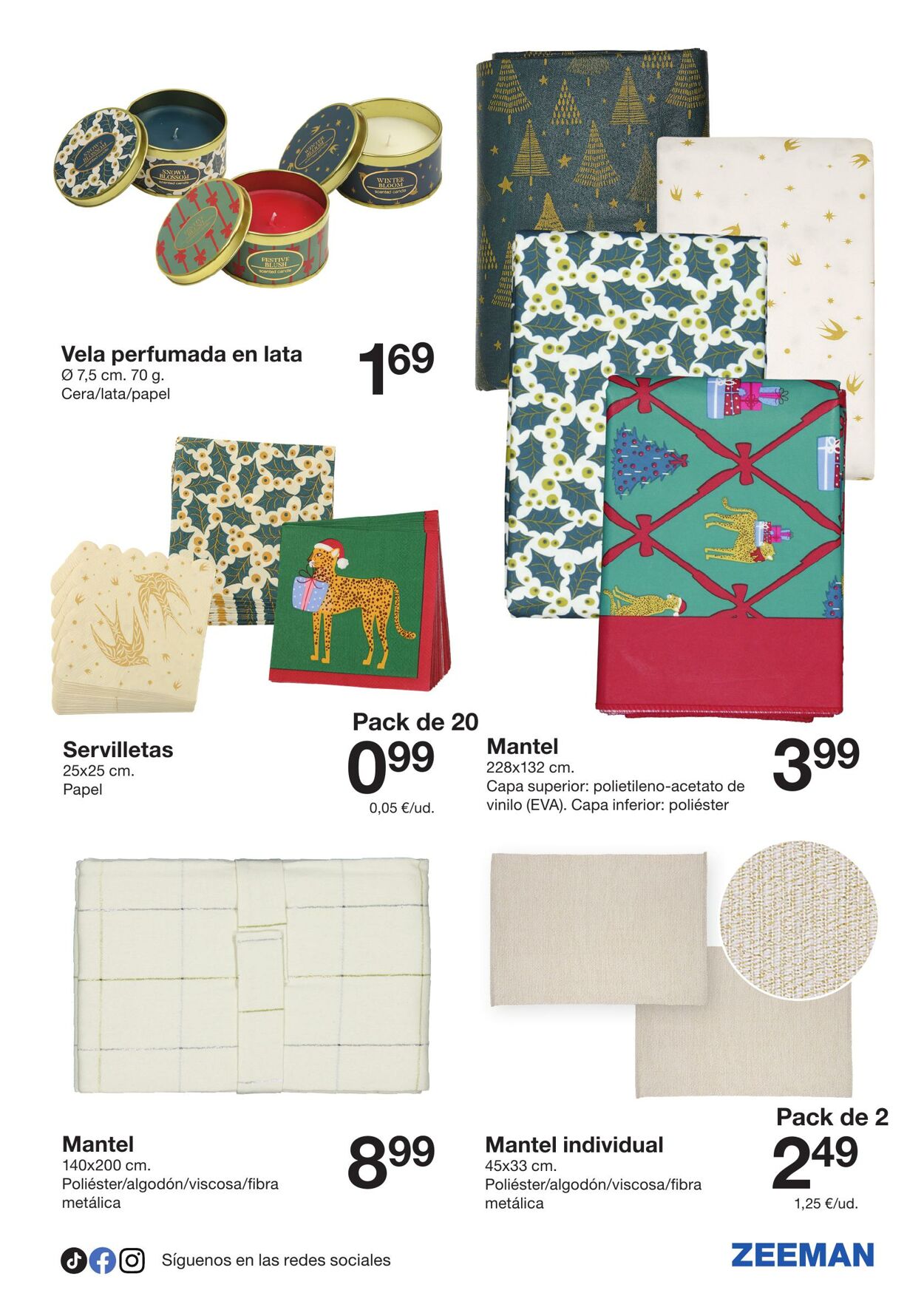 Folleto Zeeman 08.11.2025 - 21.11.2025