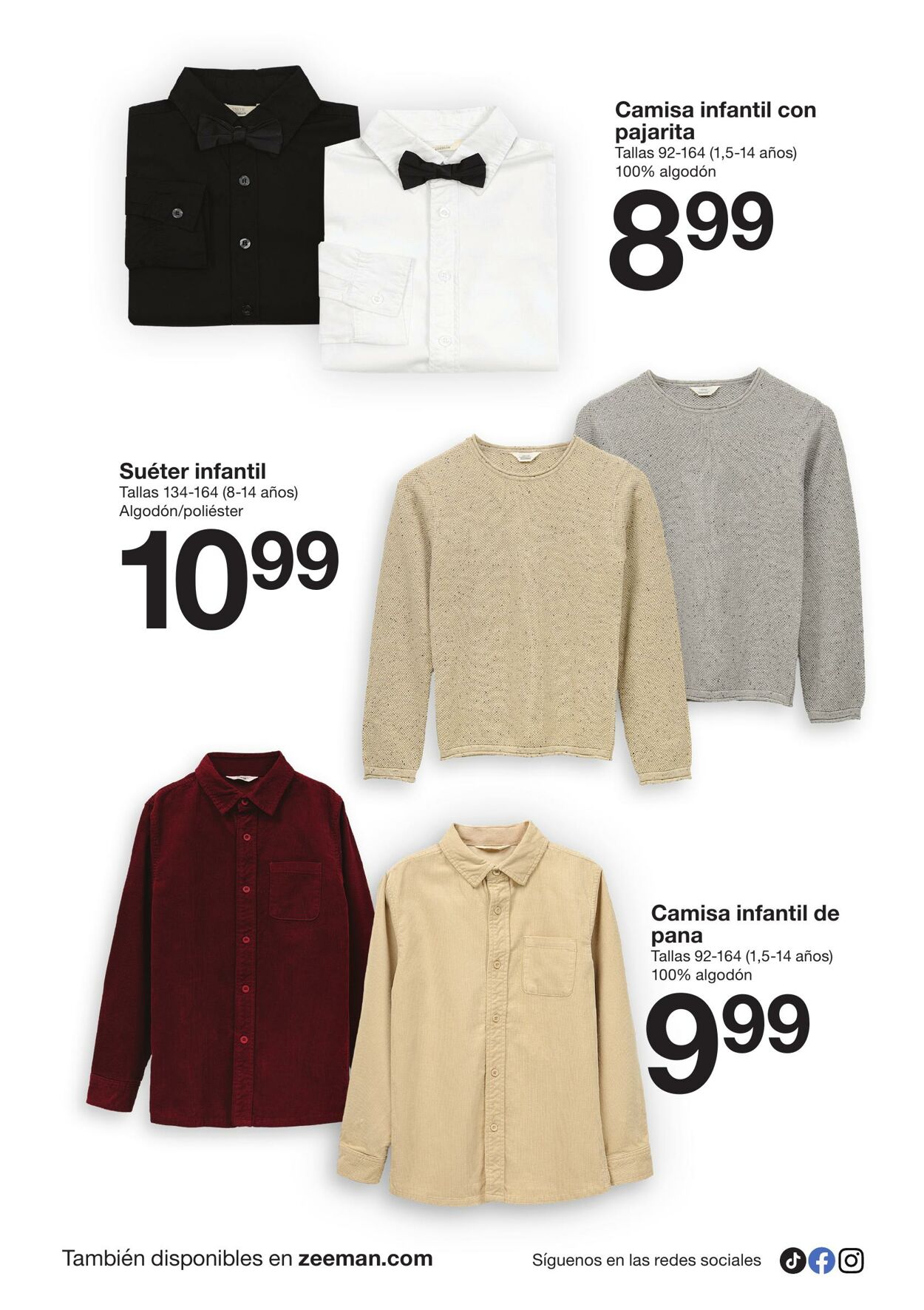 Folleto Zeeman 08.11.2025 - 21.11.2025