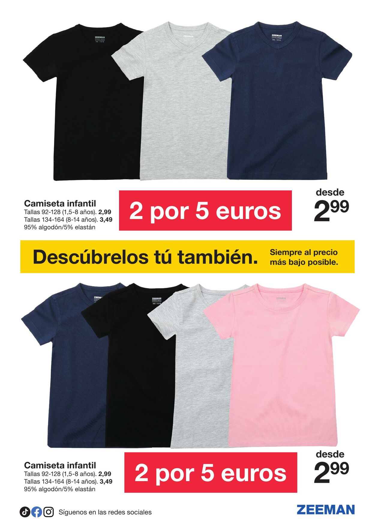 Folleto Zeeman 23.08.2025 - 05.09.2025