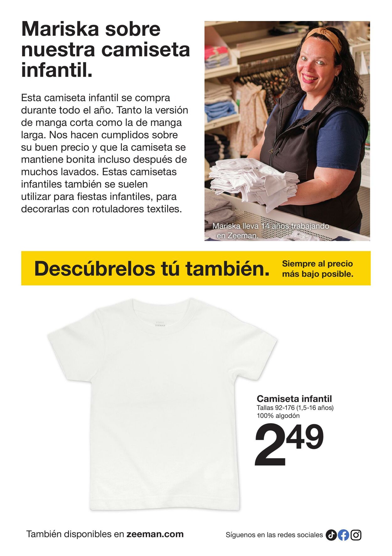 Folleto Zeeman 23.08.2025 - 05.09.2025