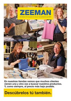 Folleto Zeeman 23.08.2025 - 05.09.2025