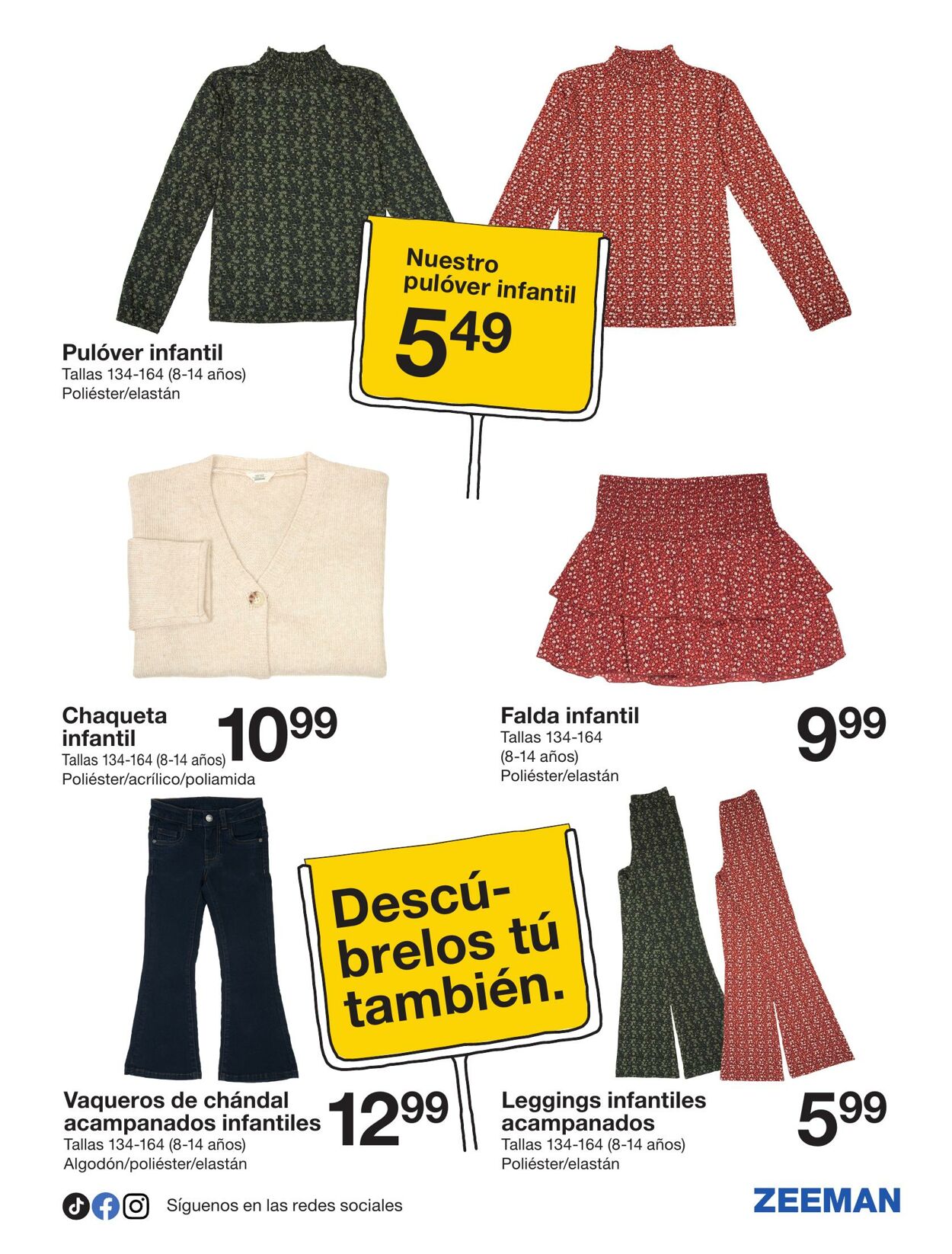 Folleto Zeeman 27.09.2025 - 10.10.2025
