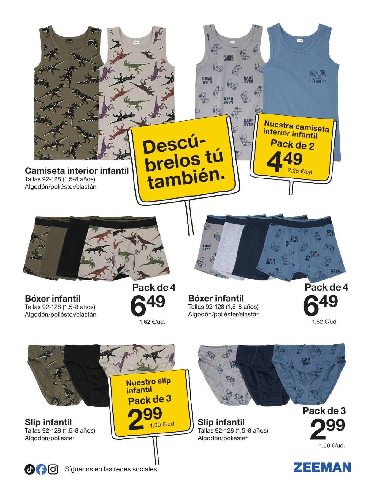 Folleto Zeeman 27.09.2025 - 10.10.2025