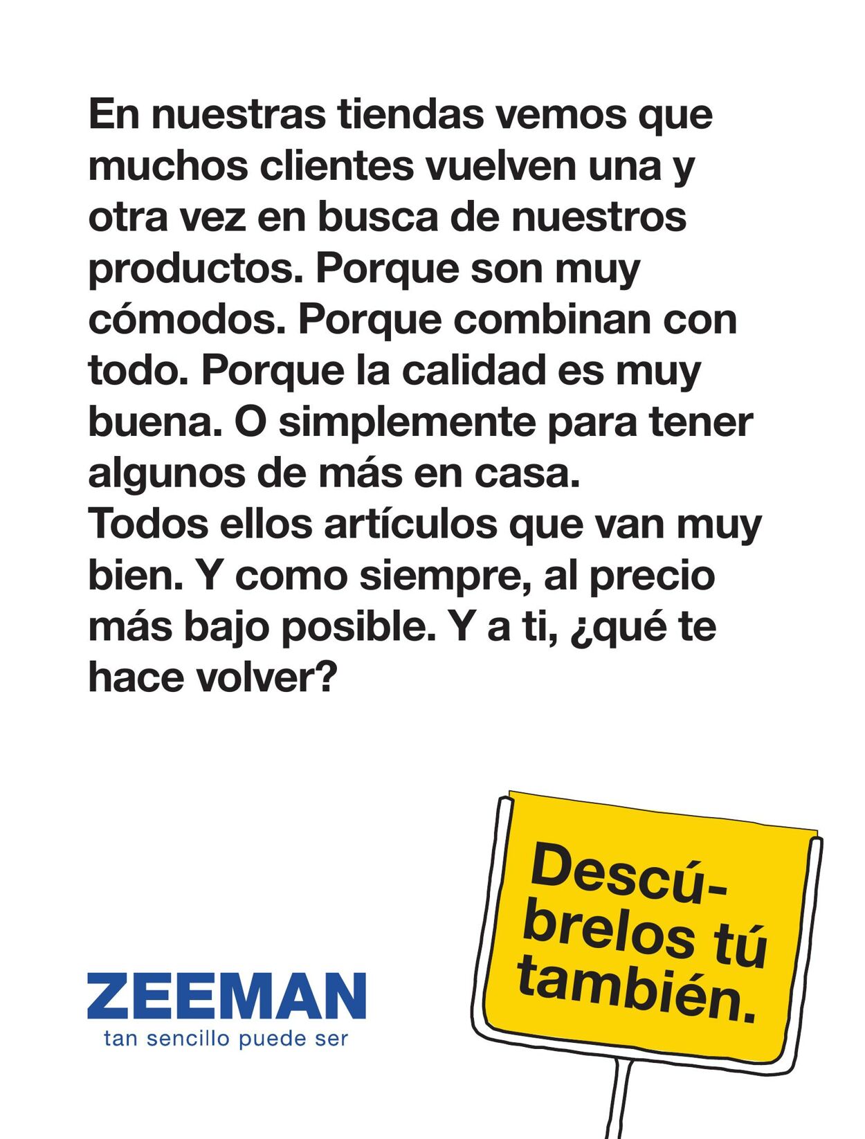 Folleto Zeeman 27.09.2025 - 10.10.2025