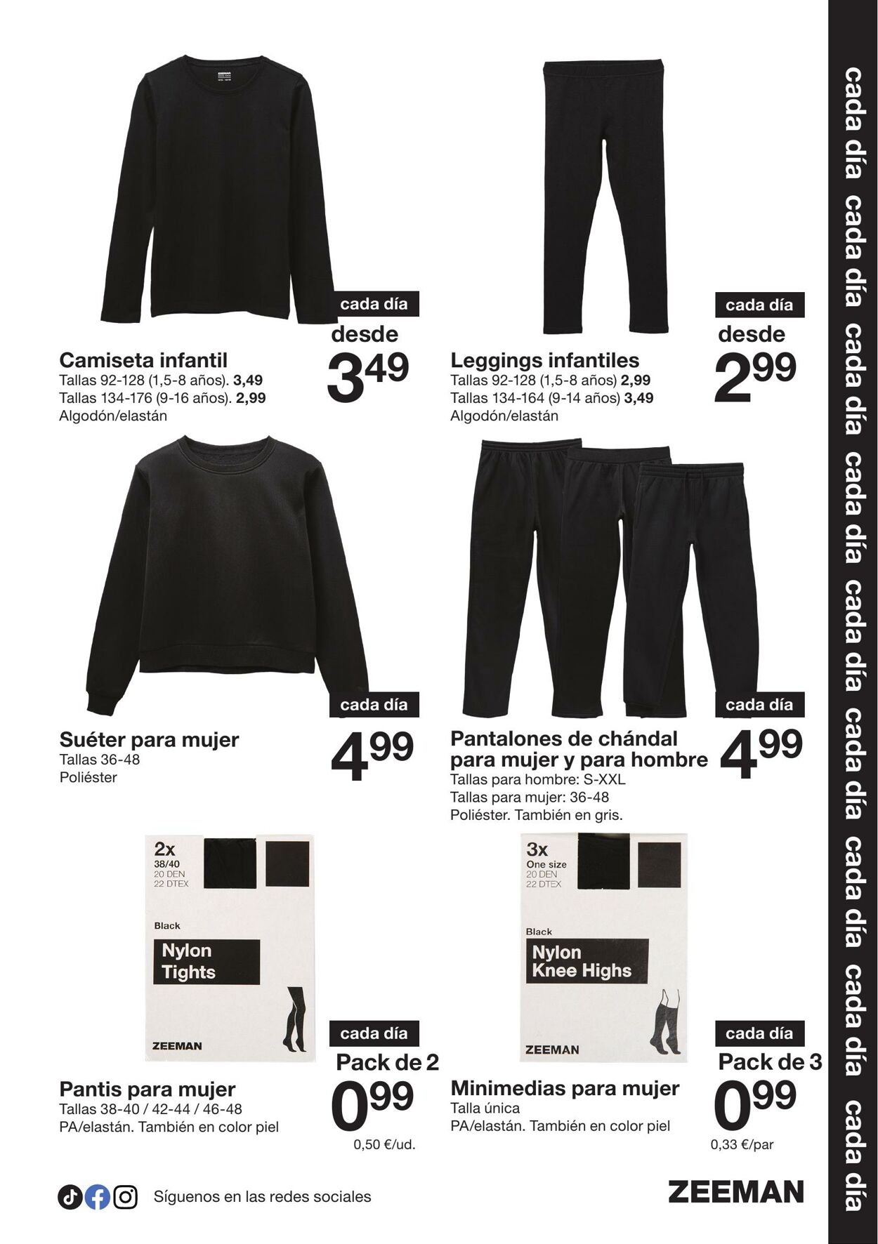Folleto Zeeman 22.11.2025 - 05.12.2025