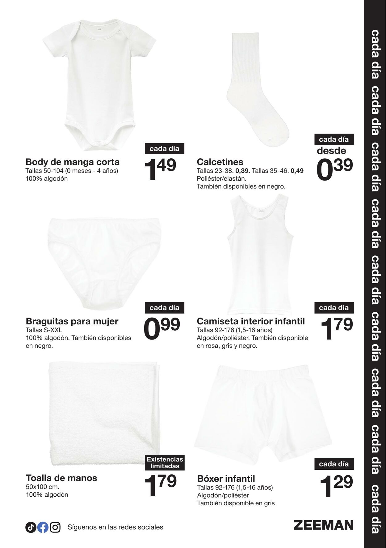 Folleto Zeeman 22.11.2025 - 05.12.2025
